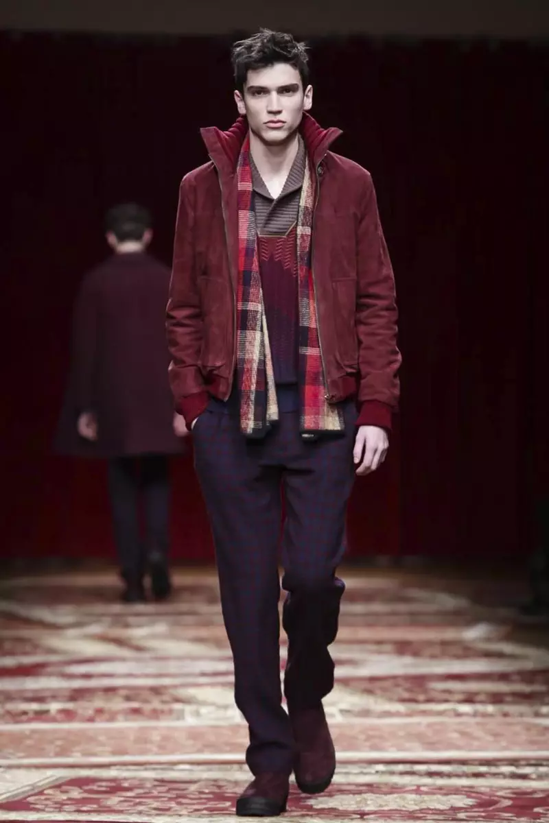 Koleksi Pakaian Lelaki Missoni Fall Winter 2015 di Milan