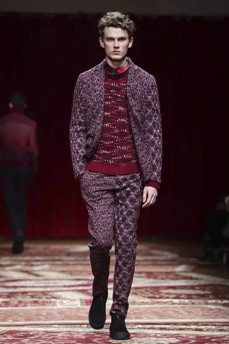 Missoni Menswear Fall Winter 2015 Tarin a Milan