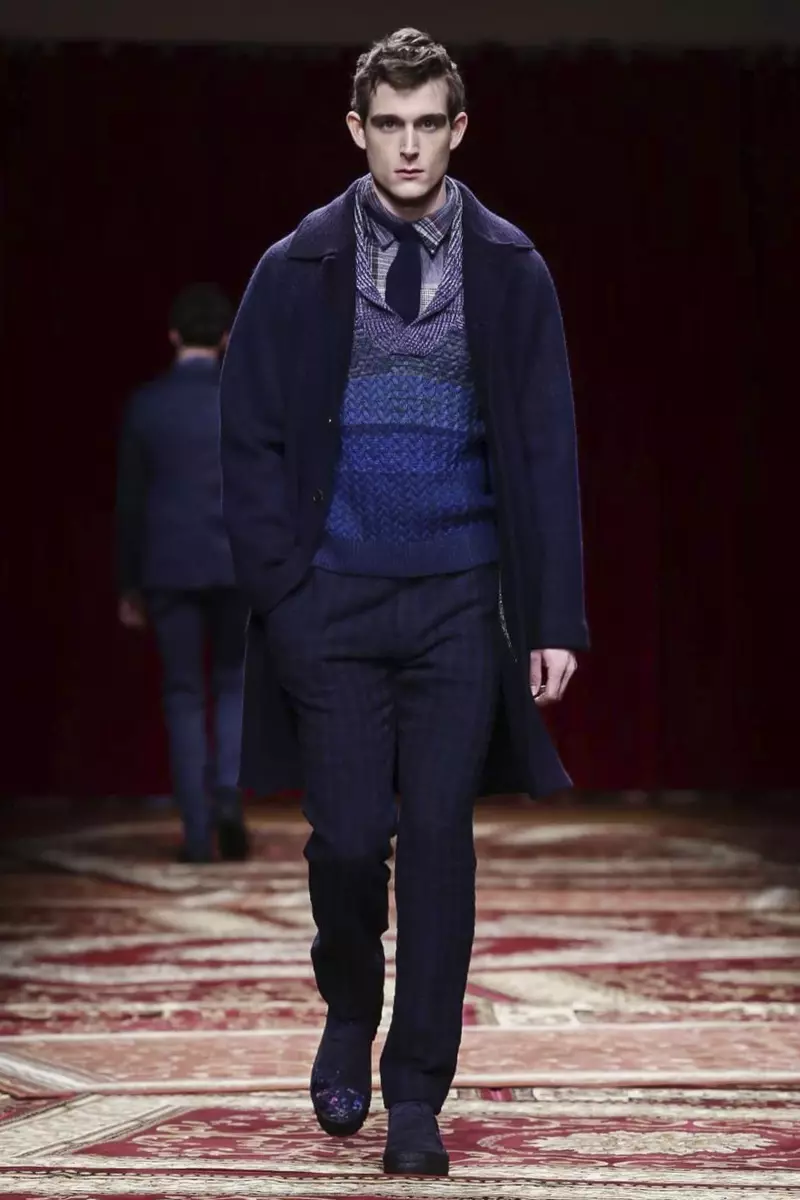 Missoni Herrenmode Herbst-Winter-Kollektion 2015 in Mailand