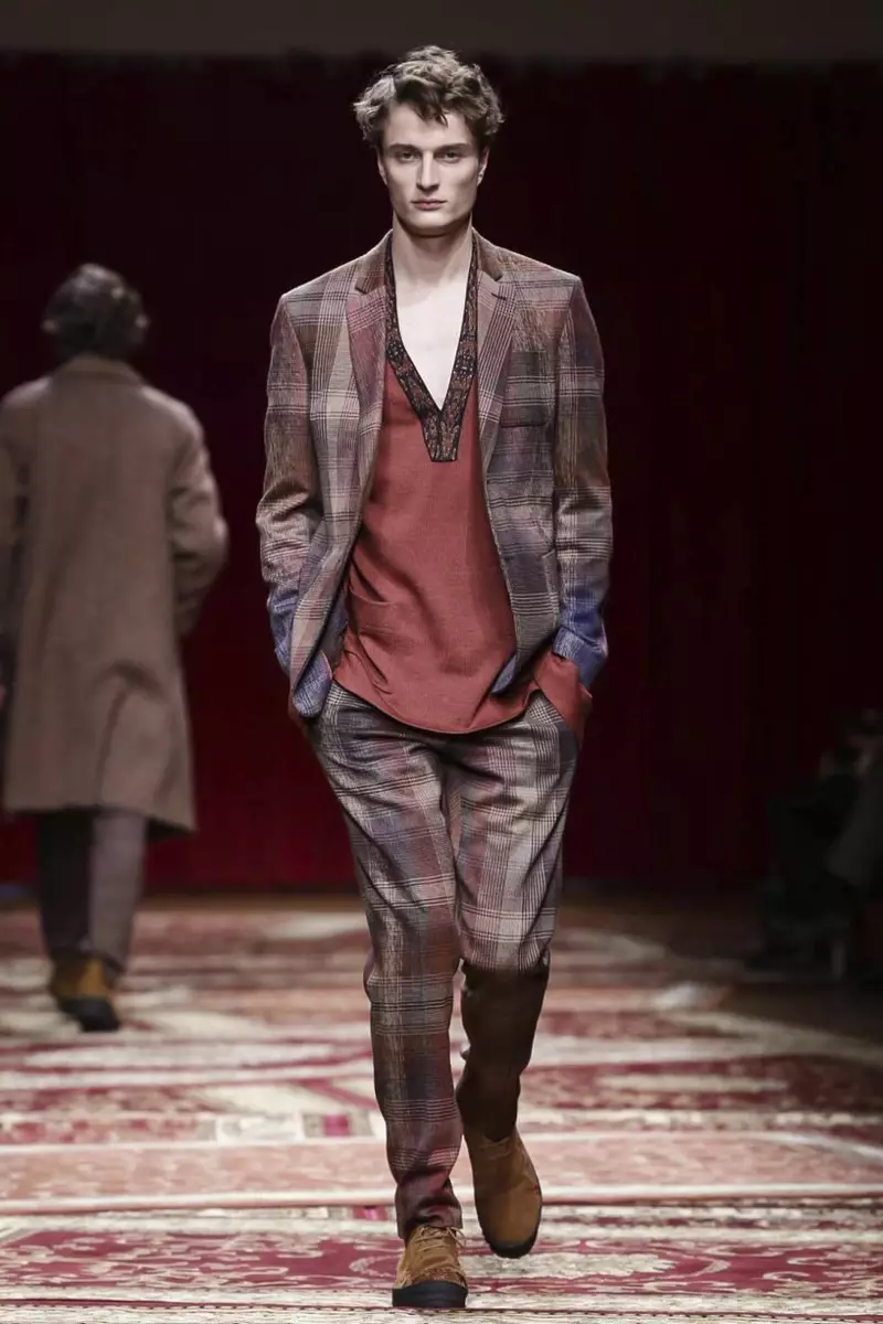 Missoni Menswear האַרבסט ווינטער 2015 זאַמלונג אין מילאַן