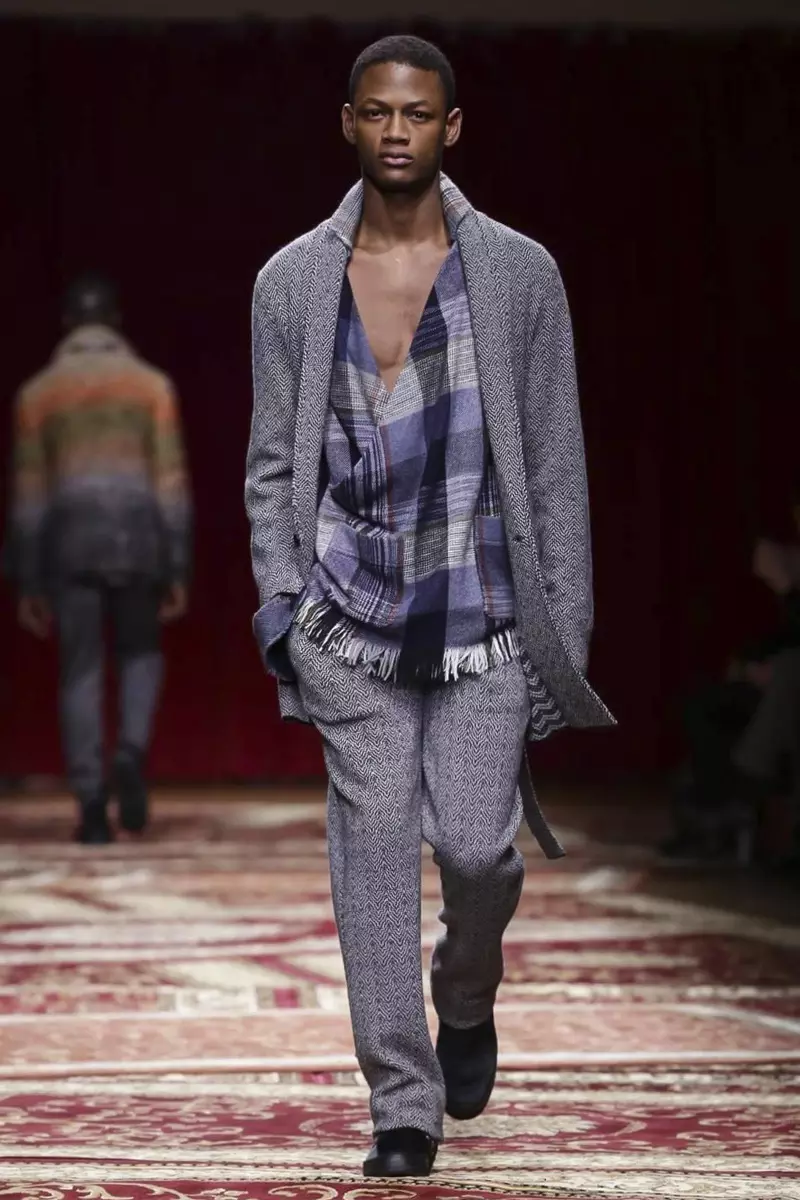 Colección Missoni Menswear Outono Inverno 2015 en Milán