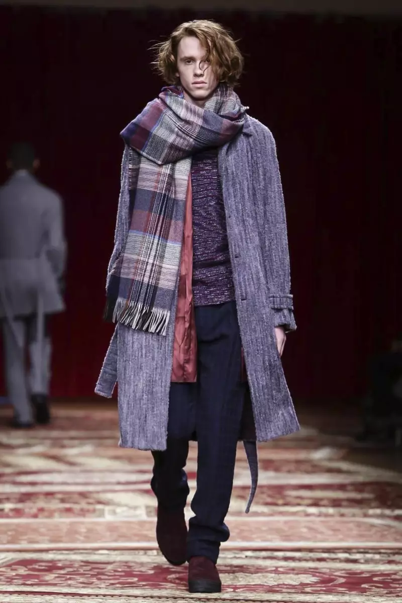 Missoni Herrenmode Herbst-Winter-Kollektion 2015 in Mailand