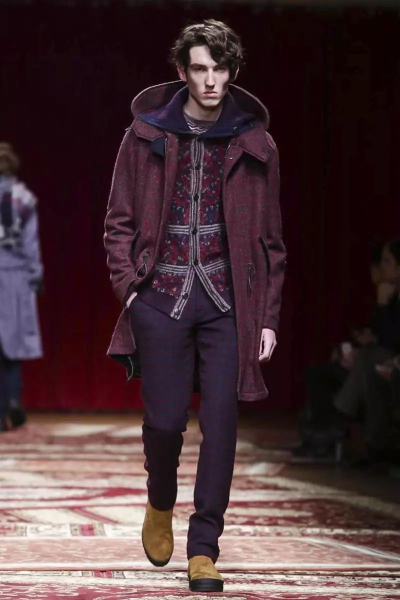 Missoni Menswear Fall Winter 2015 Tarin a Milan