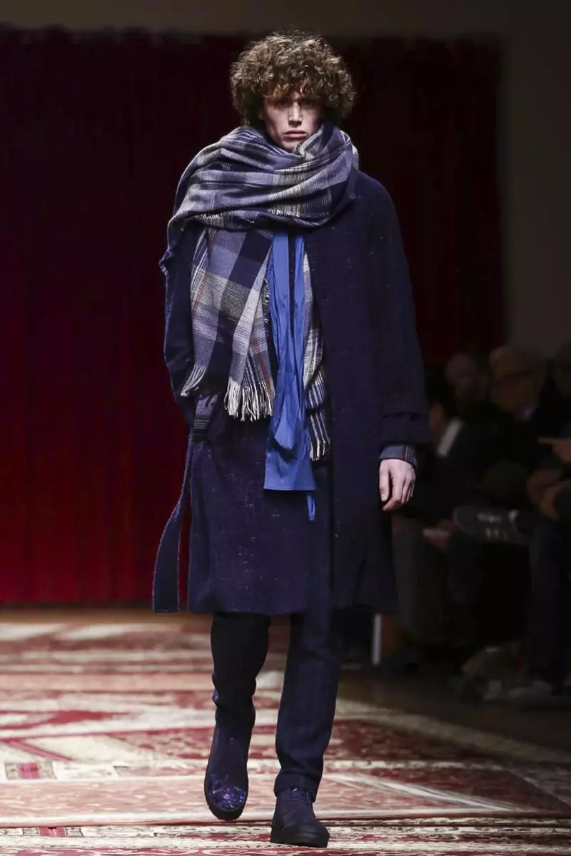 Missoni Menswear Herfst Winter 2015 Collectie in Milaan