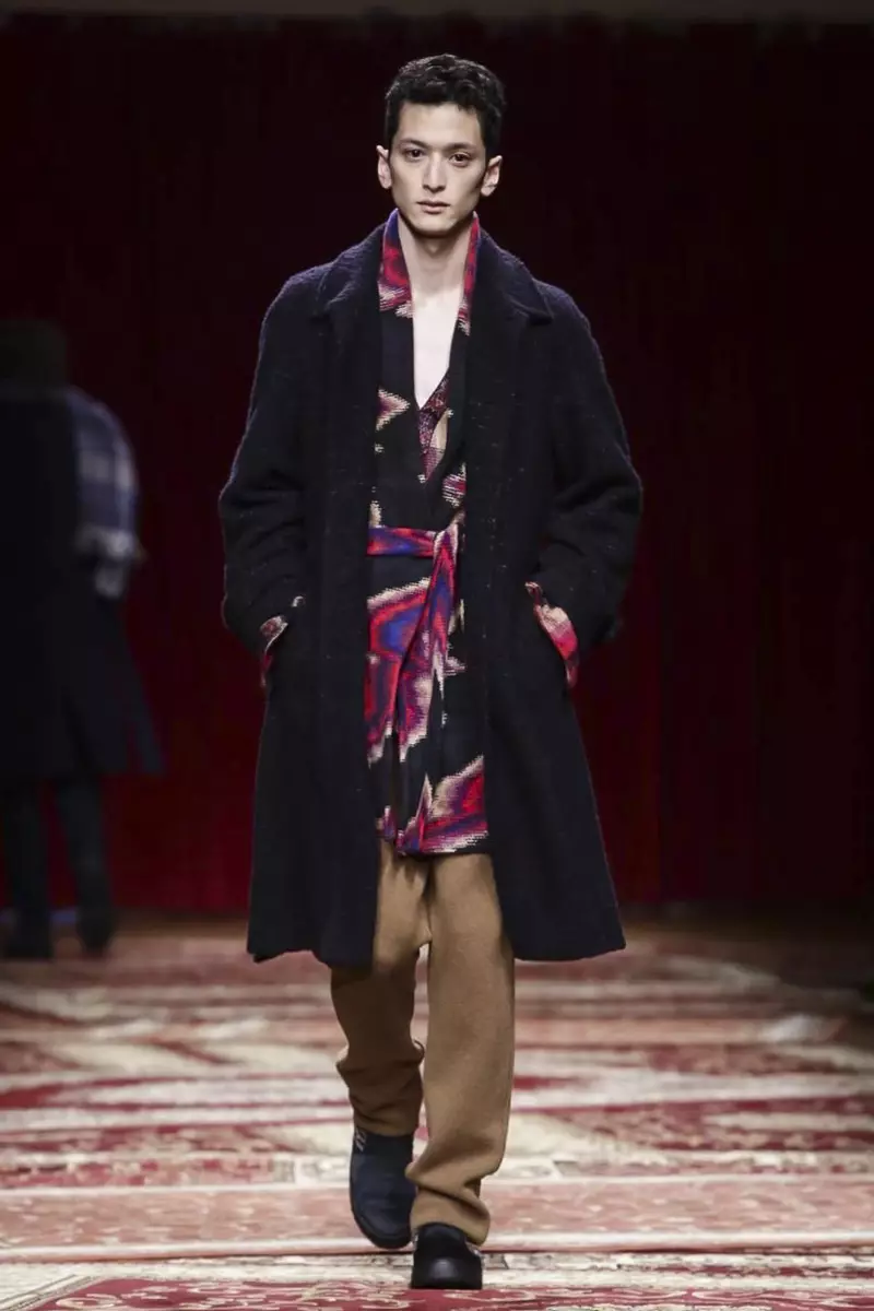 Missoni Herrenmode Herbst-Winter-Kollektion 2015 in Mailand