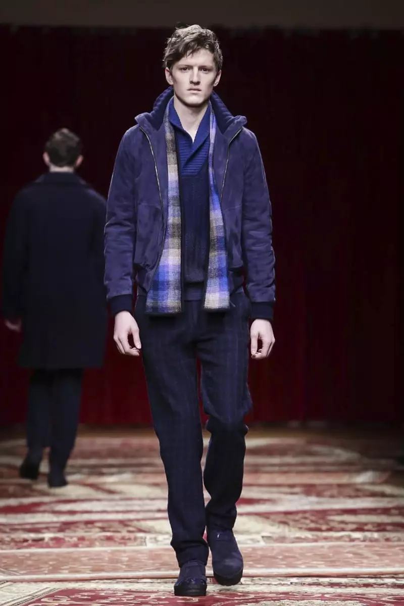 Missoni Herrenmode Herbst-Winter-Kollektion 2015 in Mailand