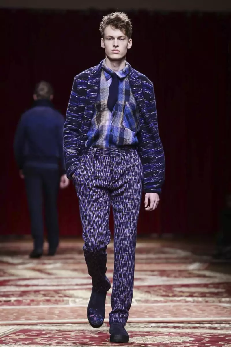 Missoni Herrenmode Herbst-Winter-Kollektion 2015 in Mailand