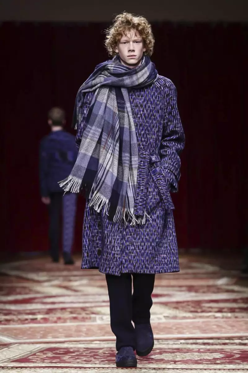 Missoni Herrenmode Herbst-Winter-Kollektion 2015 in Mailand