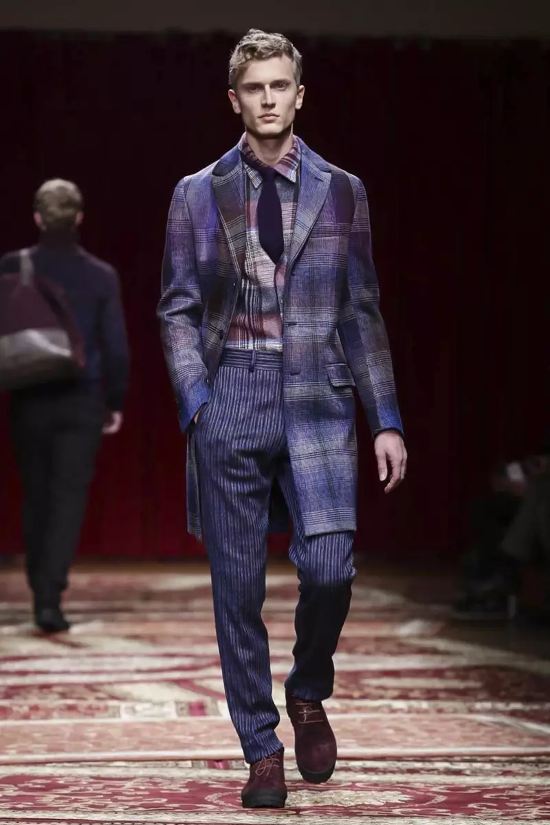 Missoni Herrenmode Herbst-Winter-Kollektion 2015 in Mailand