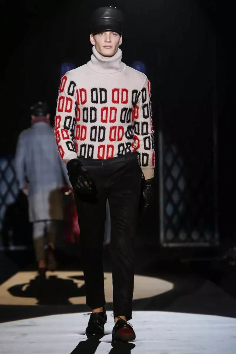 Daks Menswear ragrag Winter 2015 di Milan