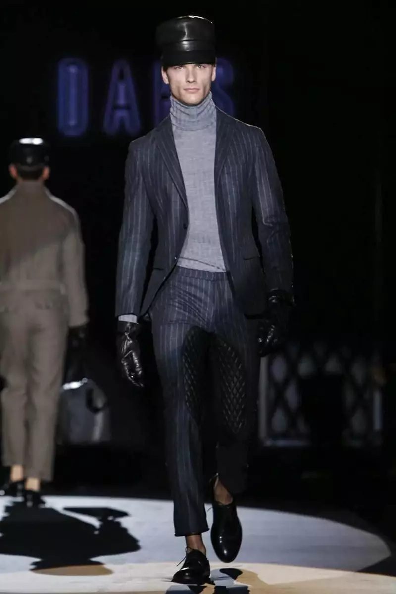 Daks Menswear Majira ya Baridi 2015 huko Milan