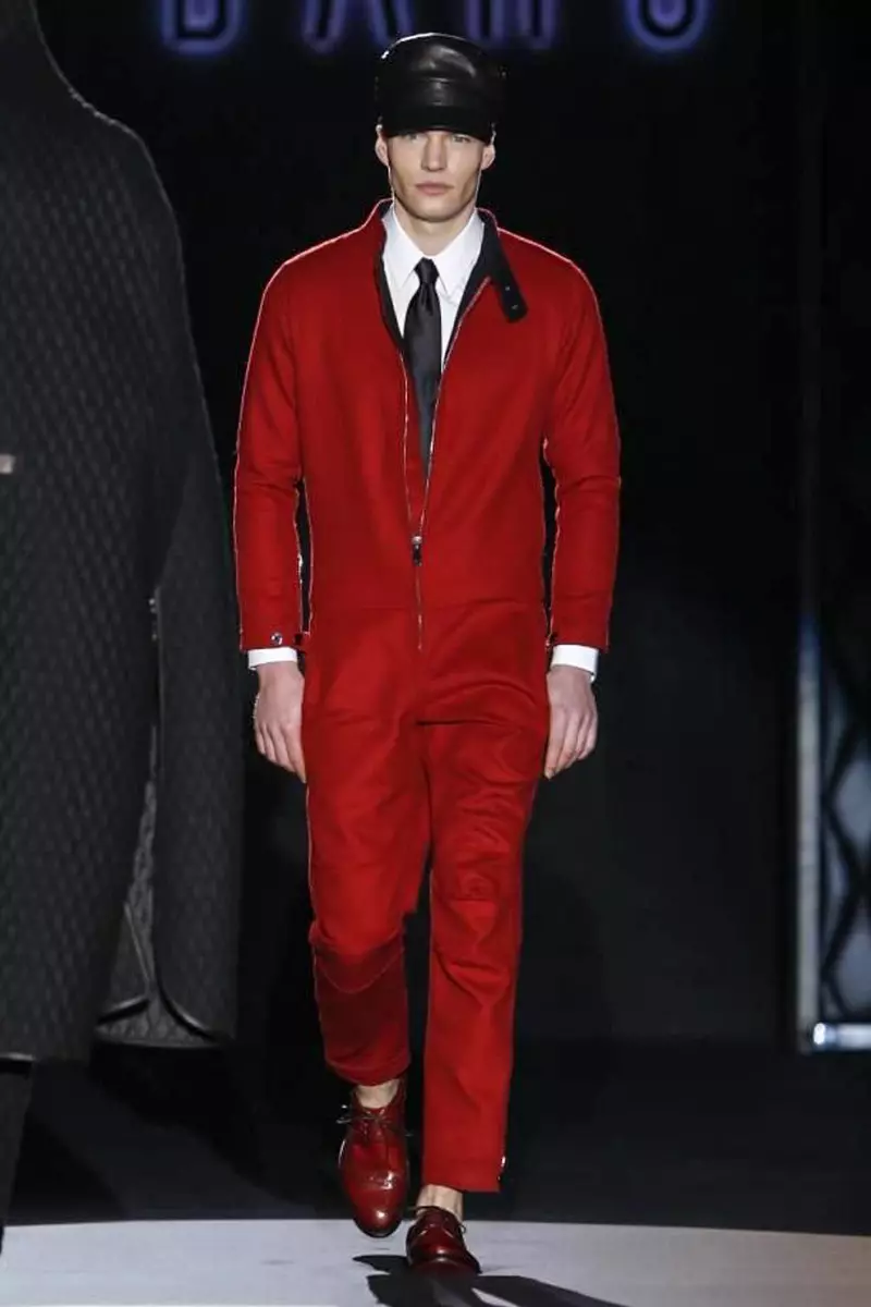 Daks Menswear Majira ya Baridi 2015 huko Milan