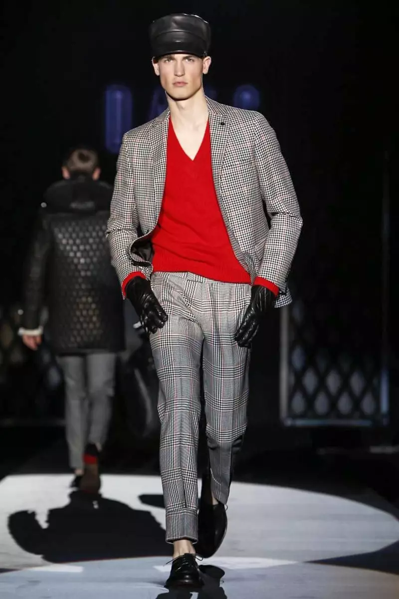 Daks Menswear 2015 m. rudens žiema Milane