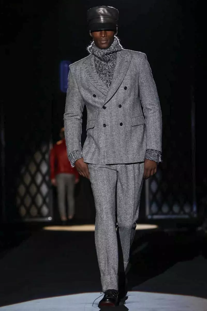 Daks Menswear Majira ya Baridi 2015 huko Milan