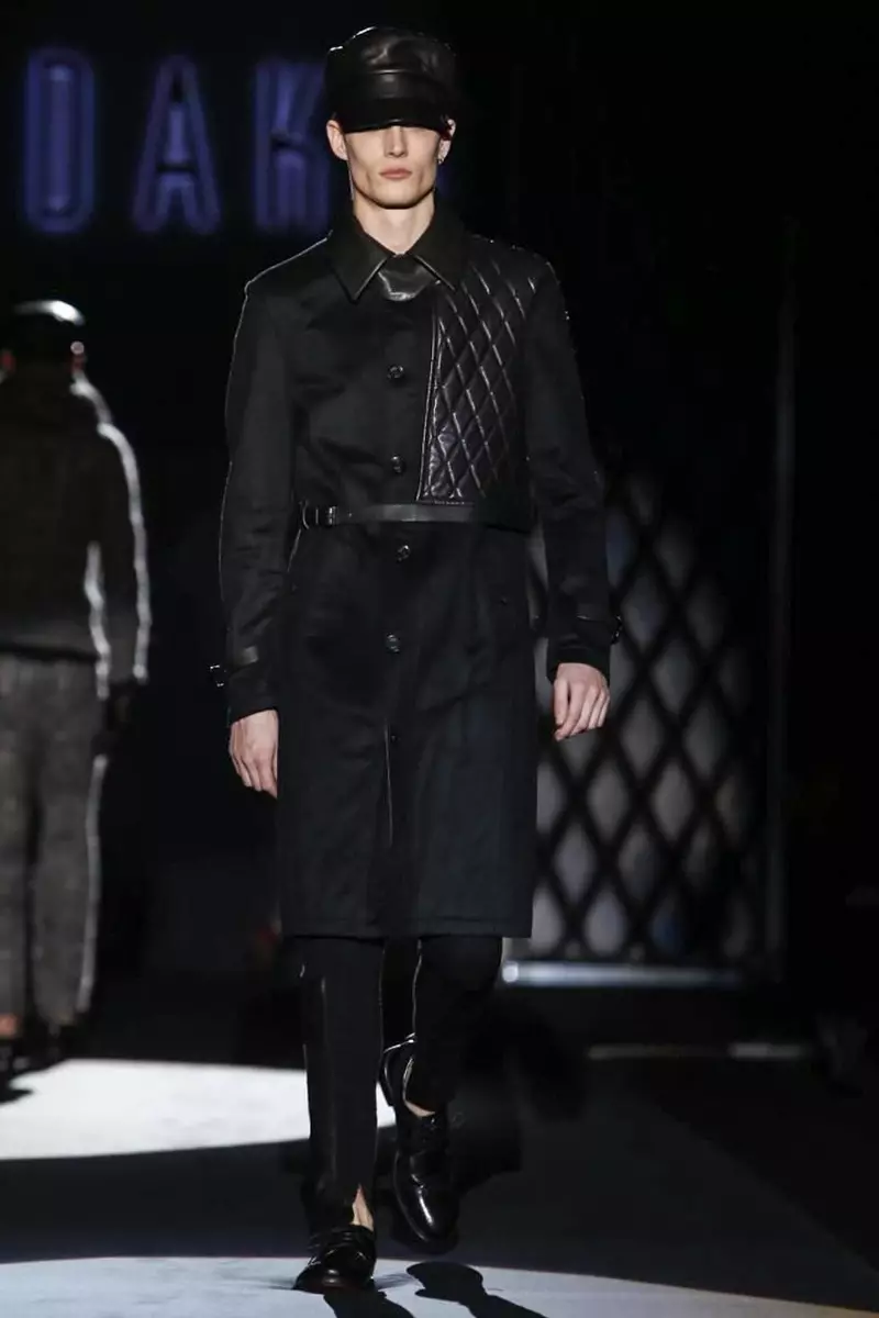 Daks Menswear Automne Hiver 2015 à Milan