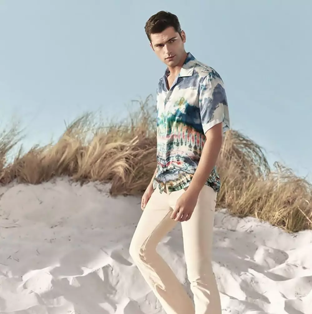 Sean O'Pry na Beymen S/S 2020 na Hunter & Gatti