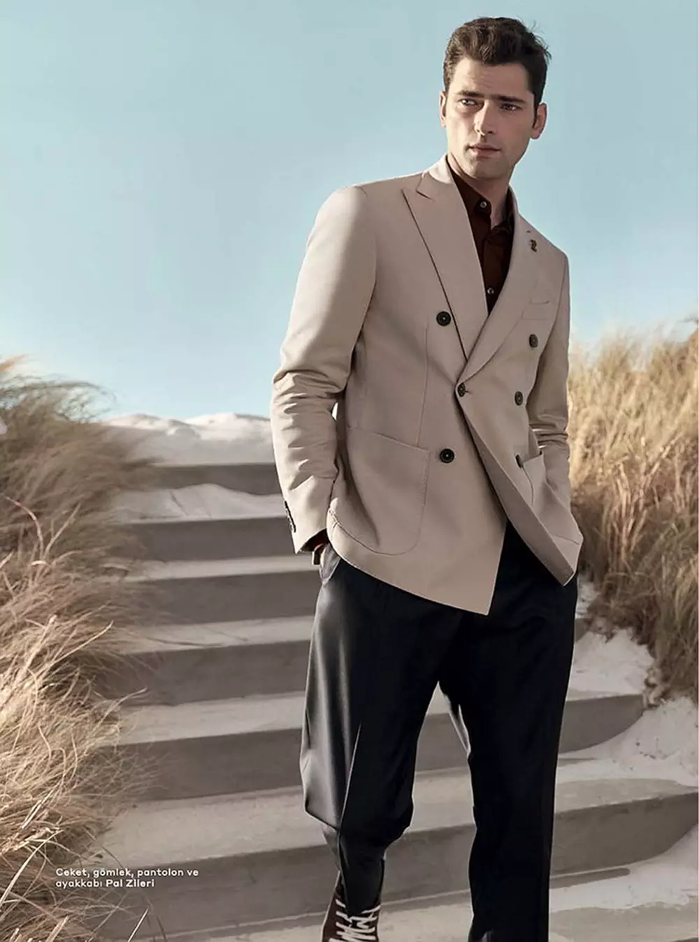 Sean O'Pry សម្រាប់ Beymen S/S 2020 ដោយ Hunter & Gatti