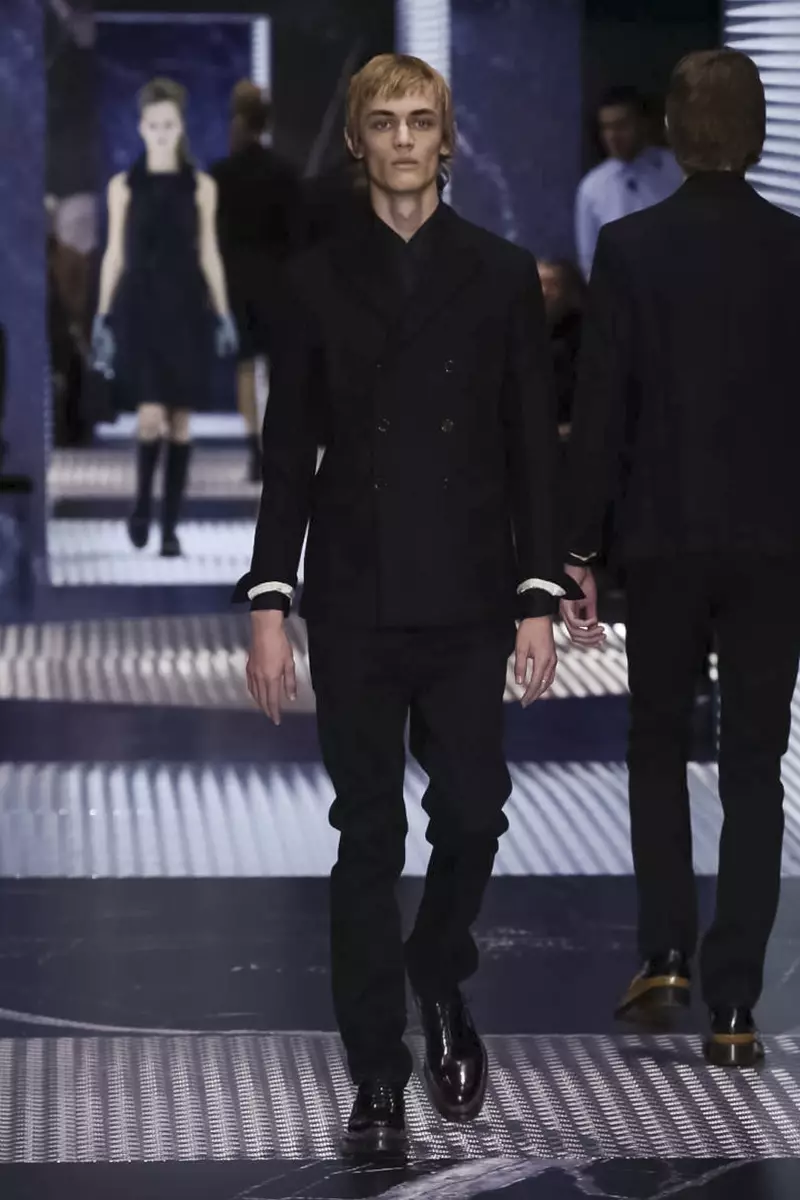 Collection Prada Homme Automne Hiver 2015 à Milan