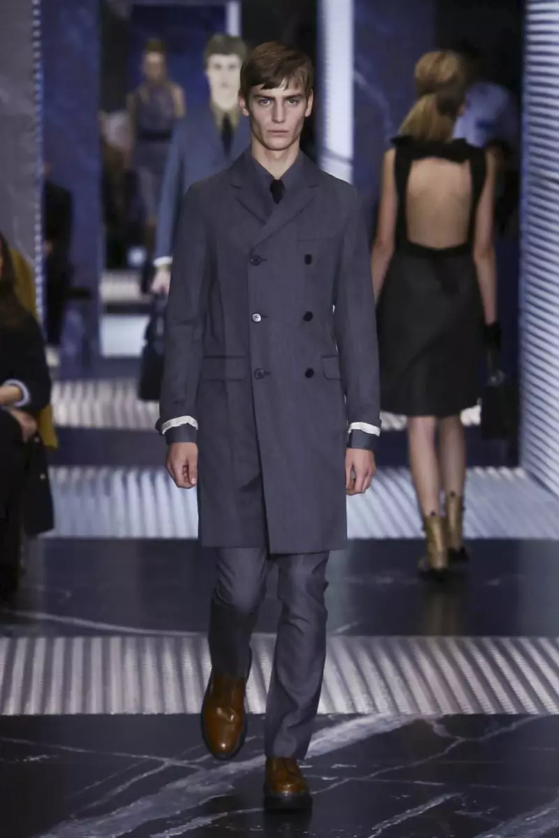 Colección Prada Menswear Outono Inverno 2015 en Milán