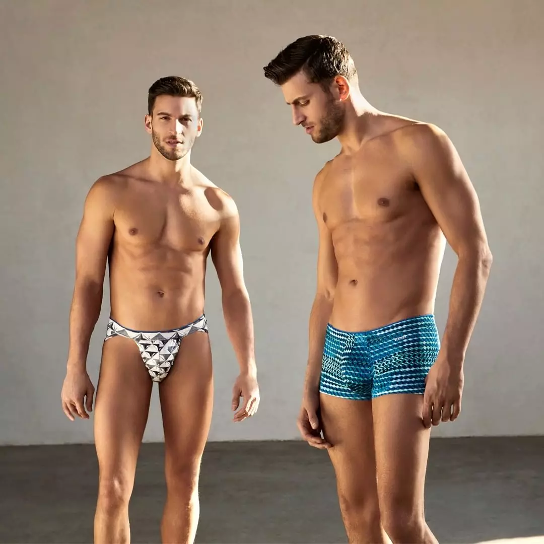 Twins Sampaio Fronts 2(X)its Underwear Campaign S:S 2020