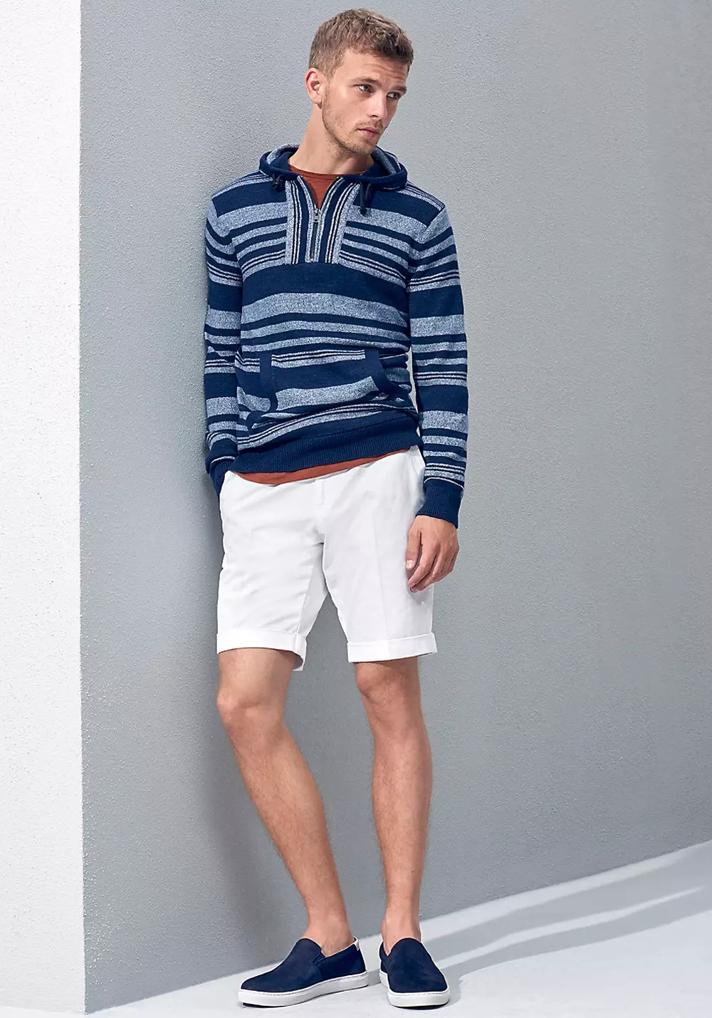 本杰明·艾德姆 (Benjamin Eidem) 的 Tommy Hilfiger 2016 春夏 Lookbook 模特儿。