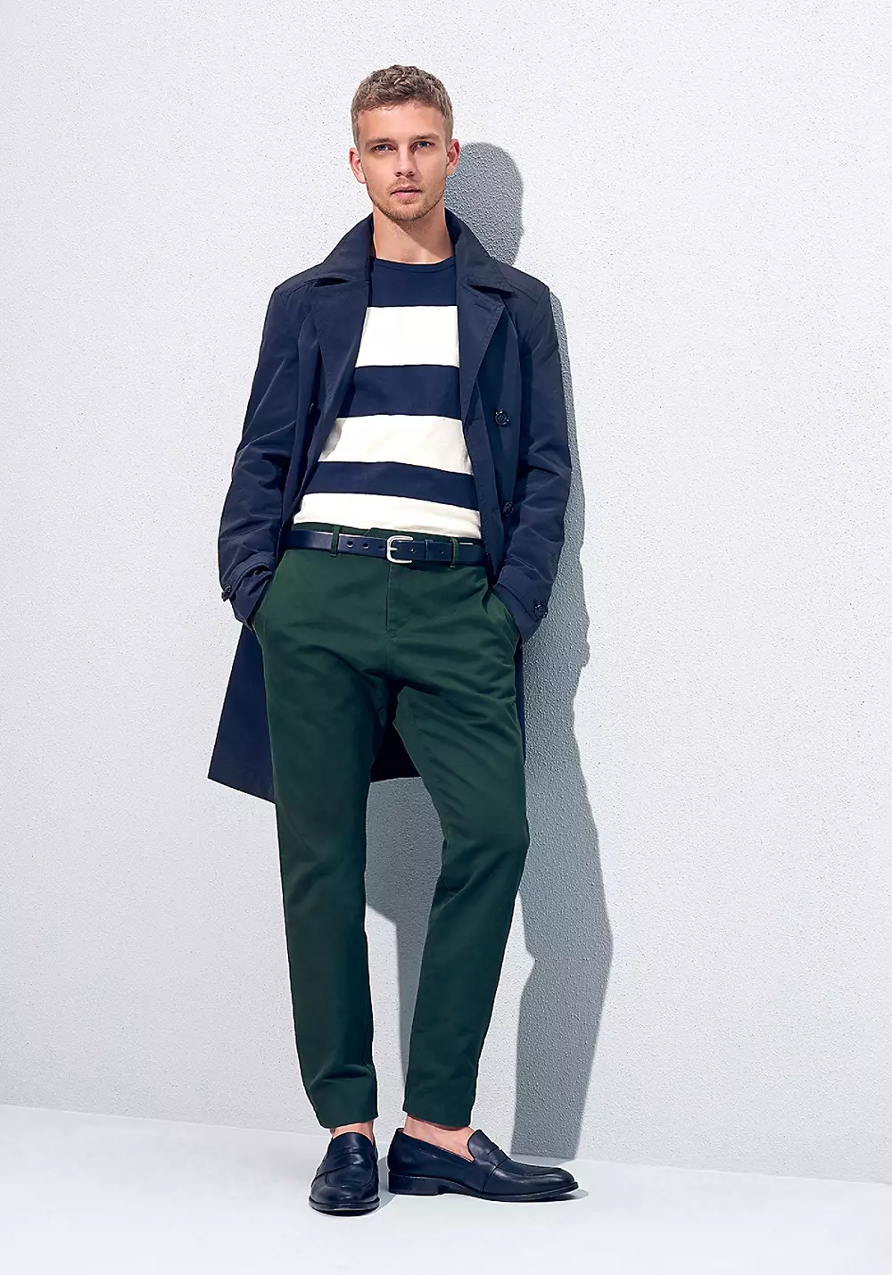 Frisse nieuwe items op de boot, Tommy Hilfiger Spring/Summer 2016 Lookbook-modellering door Benjamin Eidem.