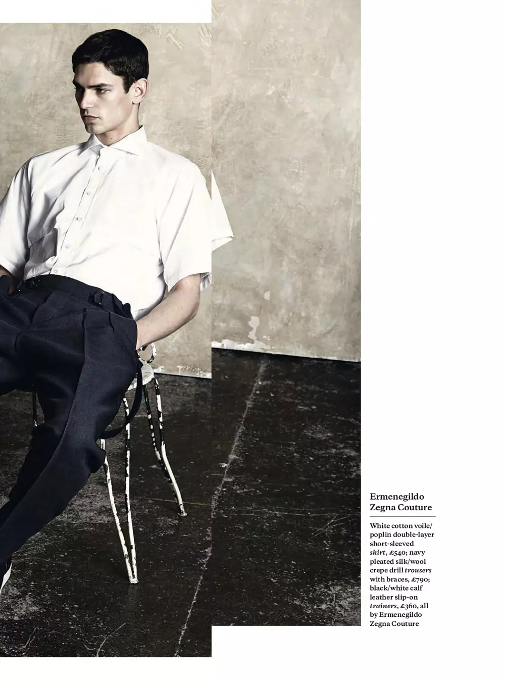 Esquire UK Eprel 2015 na-egosi foto Casual New nke Tomas Falmer na styling nke Catherine Hayward. Ụdị: Arthur Gosse na SUPA Models na Aaron na Họrọ ụdị.