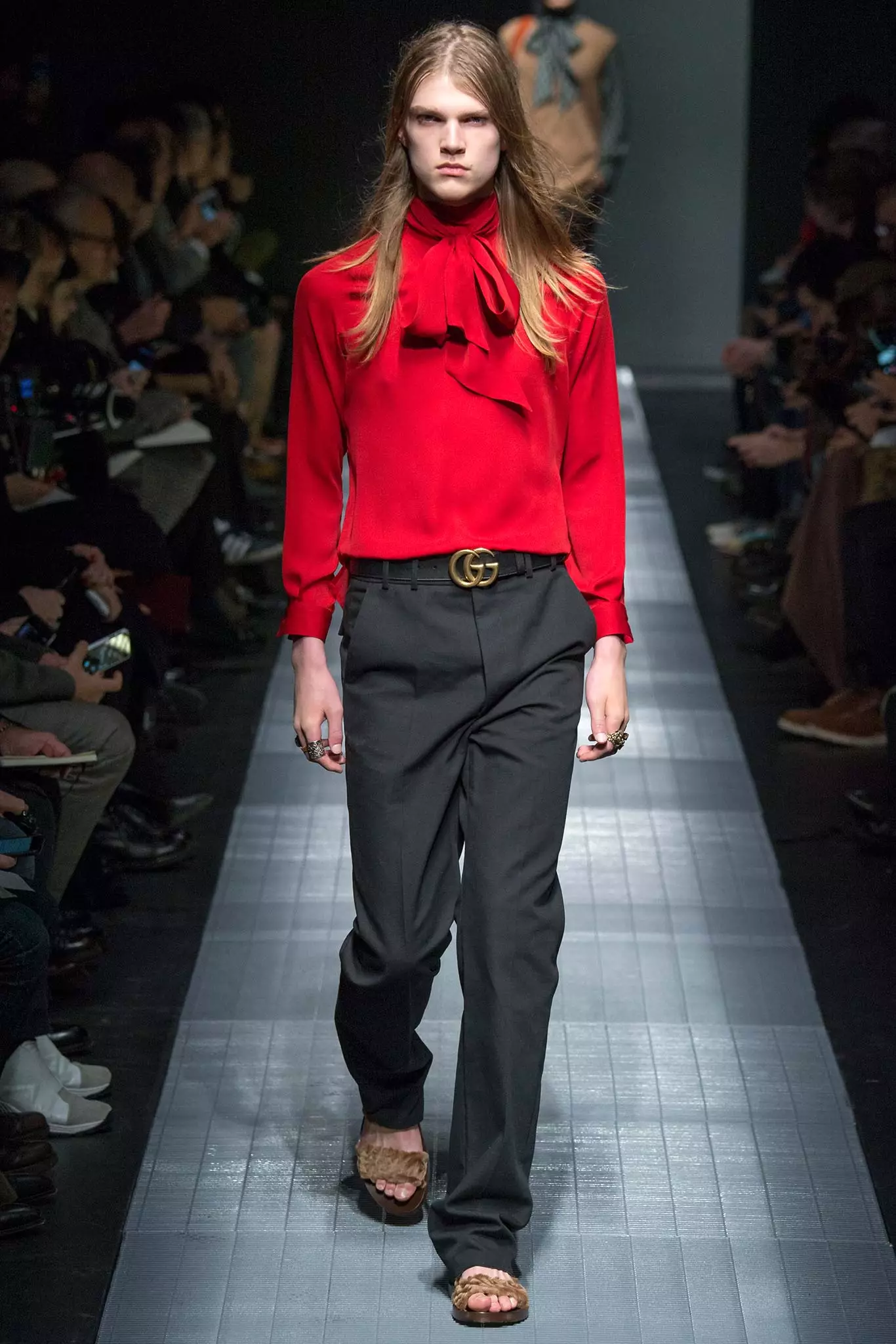 Gucci Hombre Otoño: Invierno 2015 01