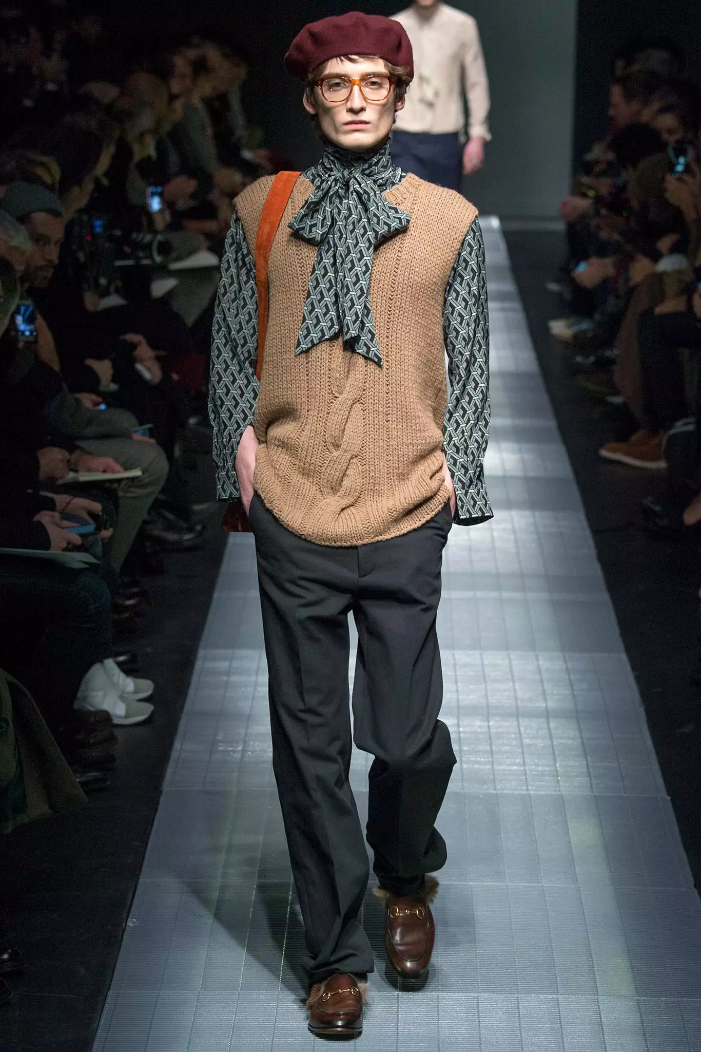 Gucci Mens Fall: Qış 2015 02