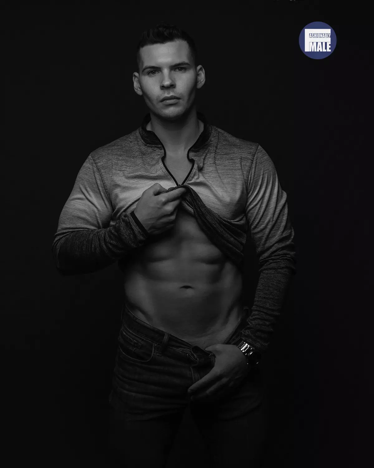 Austen Thompson מאת Cliqk Photography עבור Fashionably Male