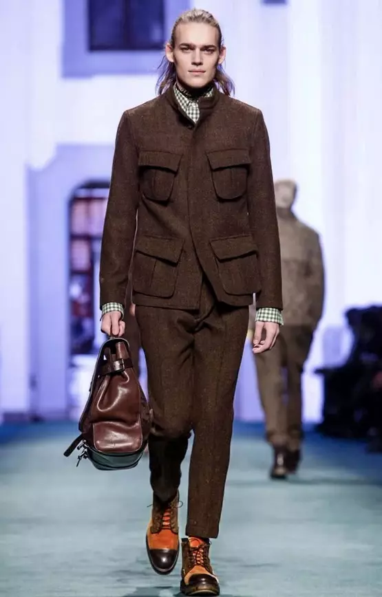 خريف Etro Mens: شتاء 201536