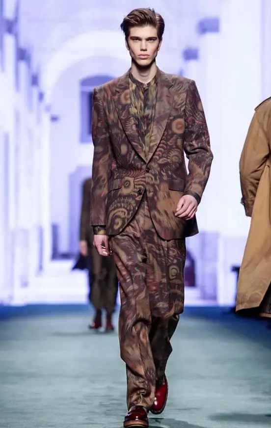 Тирамоҳи мардонаи Etro: Зимистони 201538