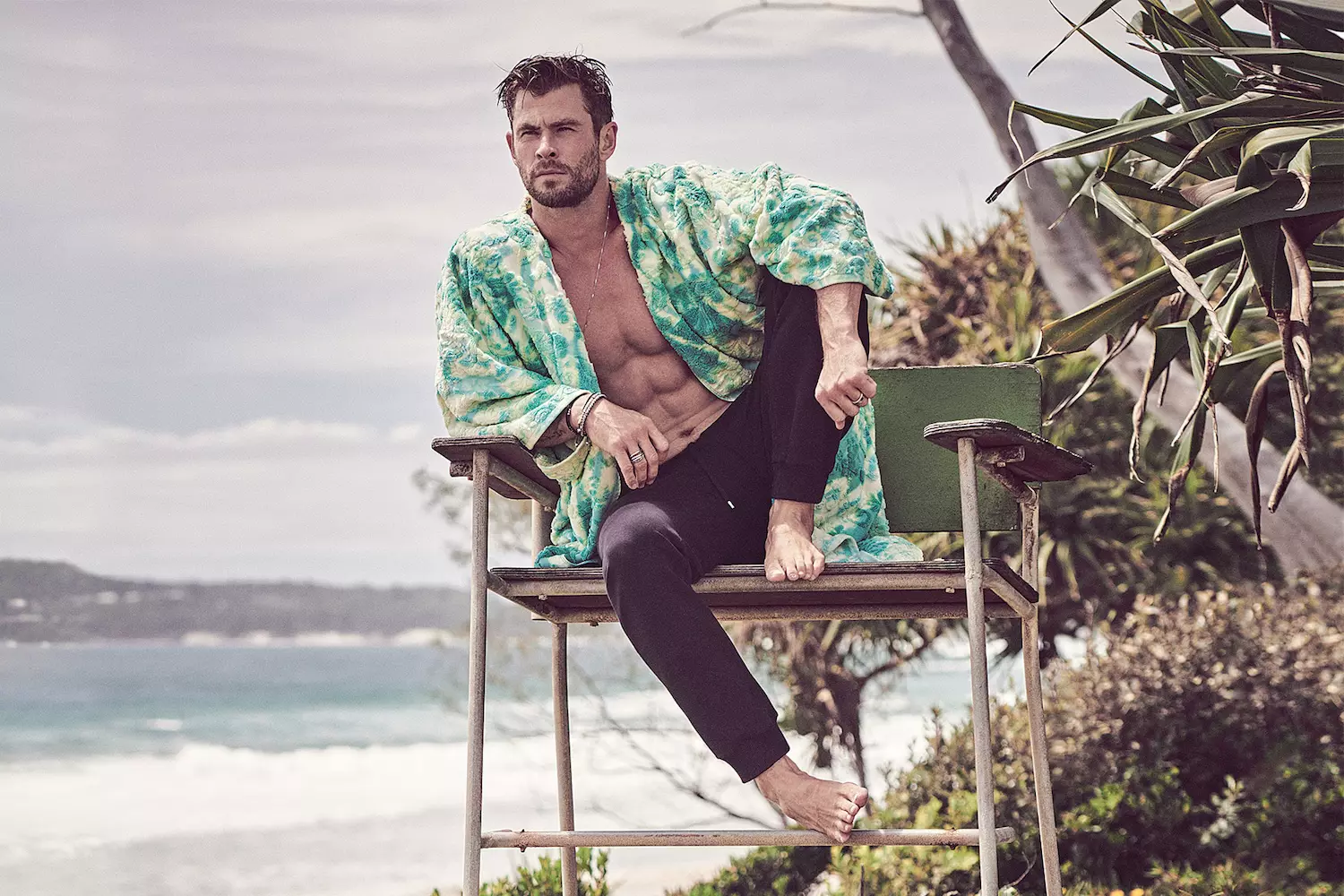 Chris Hemsworth för GQ Australia Redaktionell maj juni 2020