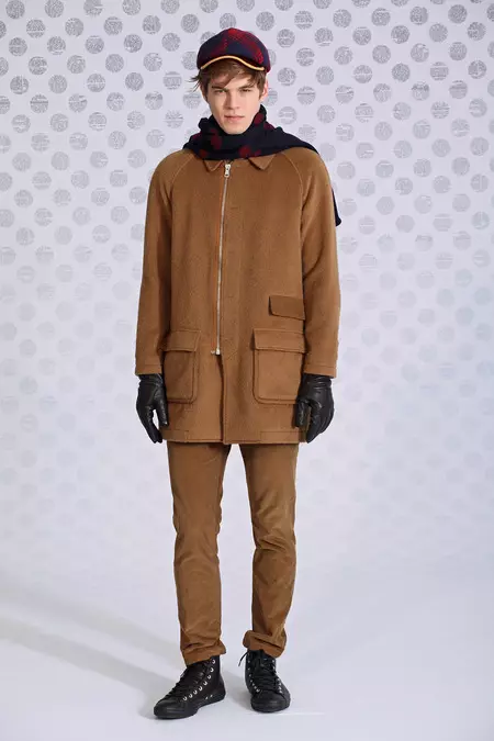 FW14 밴드 오브 아웃사이더 남성 뉴욕 2014년 2월 9일