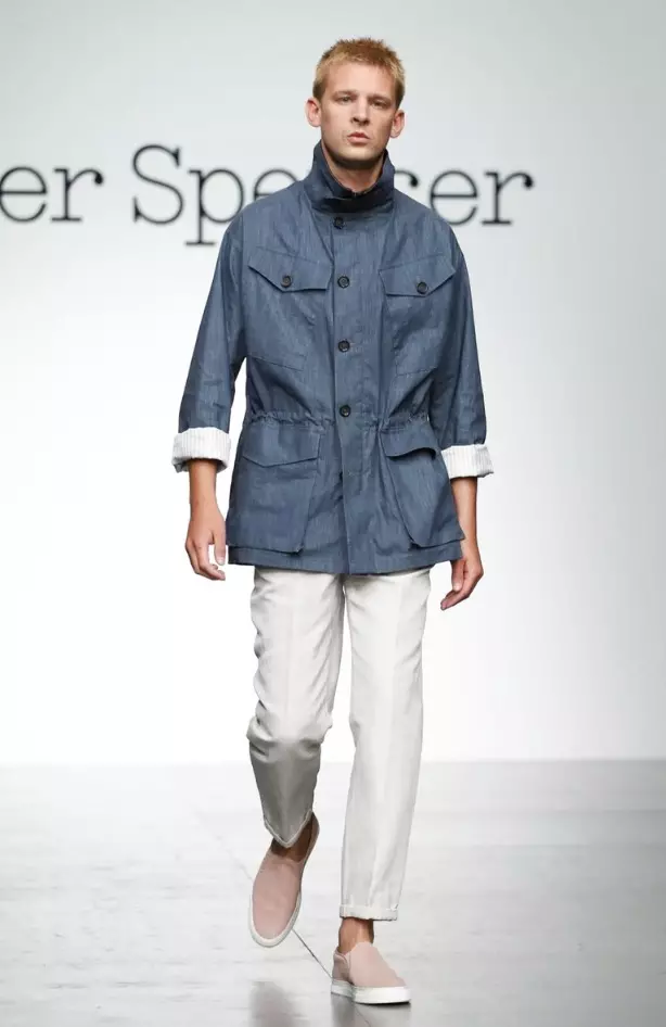 OLIVER SPENCER MENSWEAR פרילינג זומער 2018 לאָנדאָן14