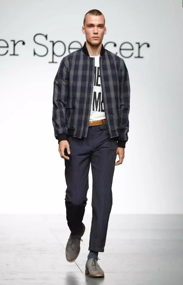 OLIVER SPENCER MENSWEAR SPRING SUMMER 2018 LONDRES 2