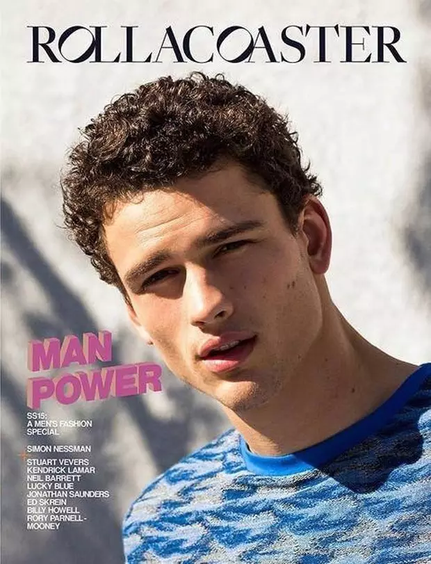 Simon Nessman na revista ‘Rollacoaster’