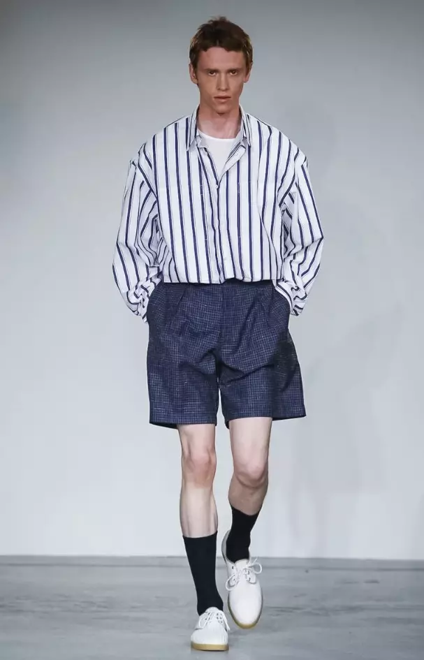 E. TAUTZ MENSWEAR SPRING SUMMER 2018 ទីក្រុងឡុងដ៍ ៥