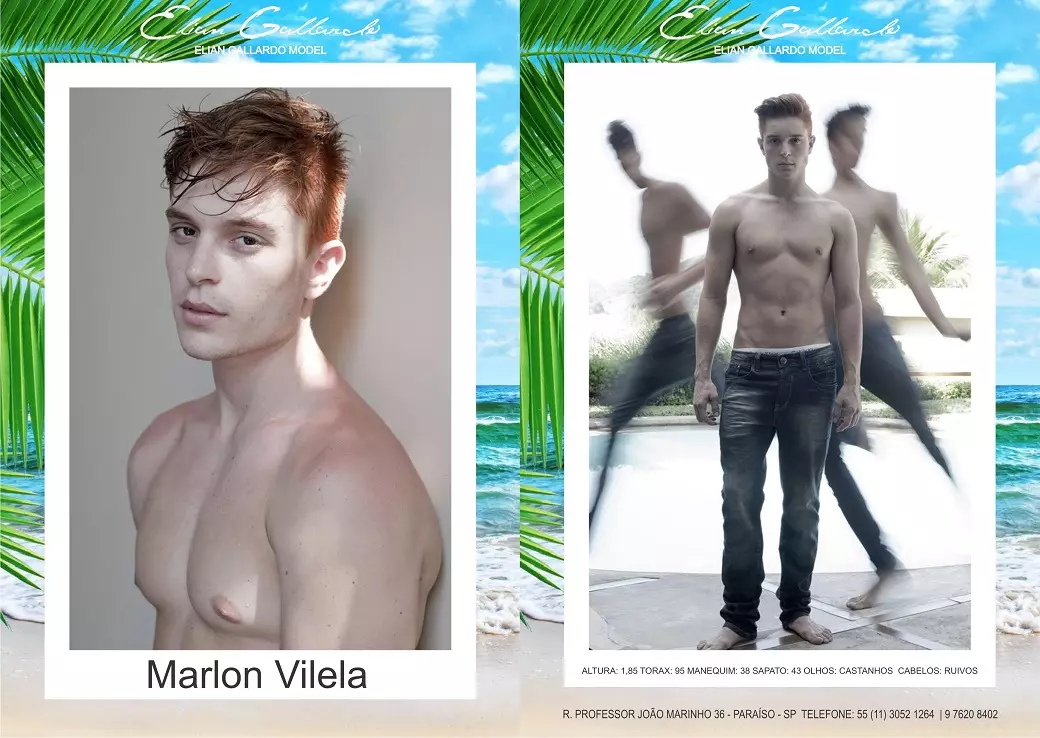 Verificați castingul masculin showcards al agenției ELIAN GALLARDO pentru sezonul național de lansare al colecțiilor de vară 2016. Fotografiile compozitelor sunt Cristiano Madureira, cu make & hair Rafael Guapiano și arată cu Jeans și Calvin Klein Underwear. Pentru a vedea realizarea, faceți clic aici.