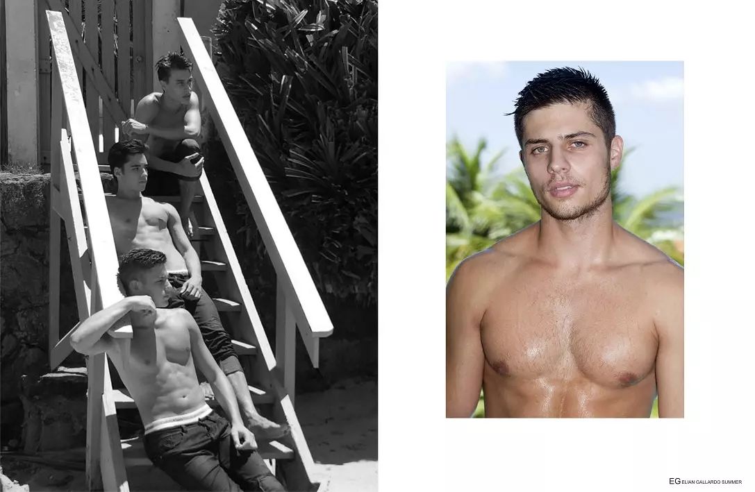 Kyk na die vertoonkaarte manlike rolverdeling van ELIAN GALLARDO agentskap vir die nasionale bekendstelling seisoen van somer versamelings 2016. Die foto's van komposiete is Cristiano Madureira, met make & hare Rafael Guapiano en lyk die Officio Jeans en Calvin Klein Onderklere. Klik hier om te kyk na die maak van.