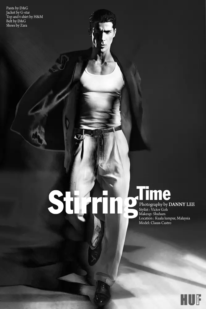 Stirring Time, photographie de Danny Lee pour HUF Magazine