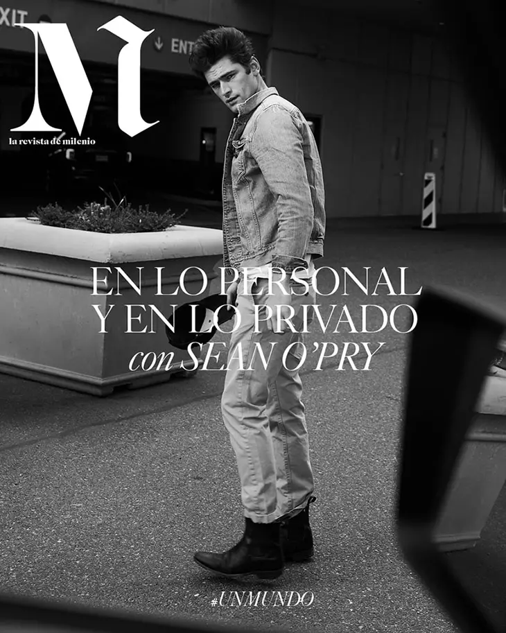 Model Top Sean O'Pry pikeun M Milenio Mexico Méi 2020