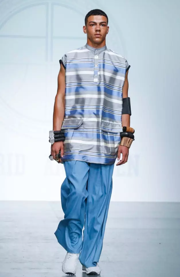 ASTRID ANDERSEN MENSWEAR SPRING SUMMER 2018 ទីក្រុងឡុងដ៍ ១៧