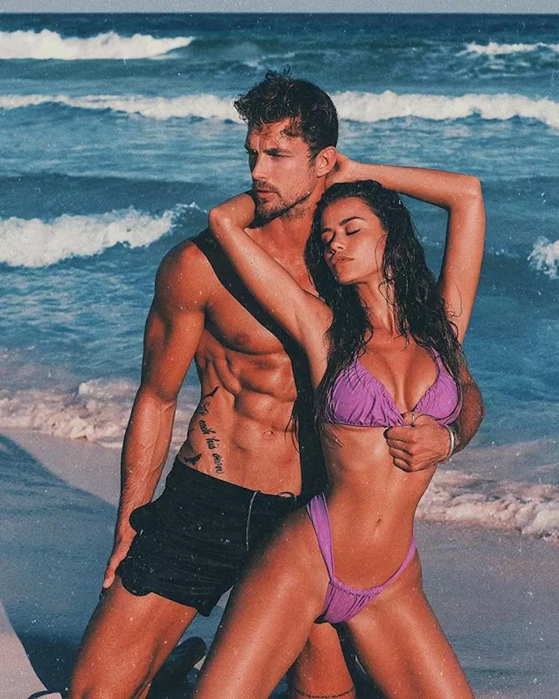 Christian Hogue & Maria Del Mar pa Victor Ozuna