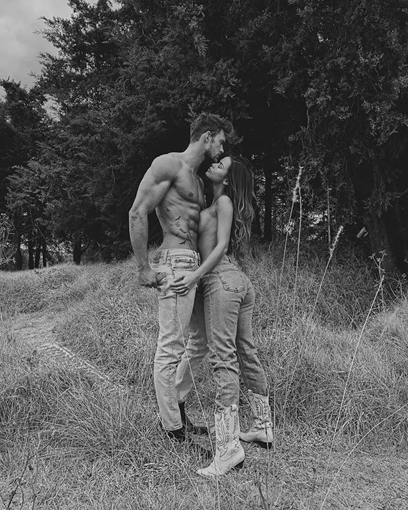 Christian Hogue & Maria Del Mar ku Victor Ozuna