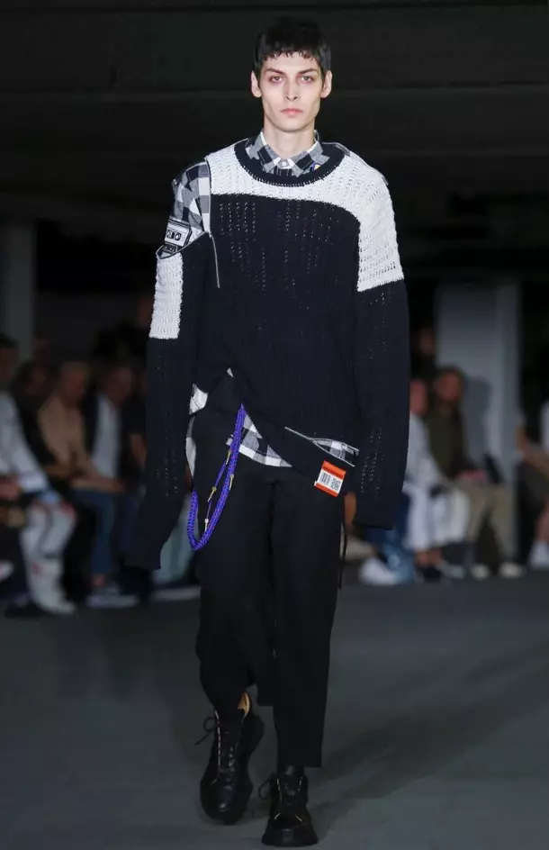 MAISON MIHARA YASUHIRO MENSWEAR ฤดูใบไม้ผลิฤดูร้อน 2018 LONDON14