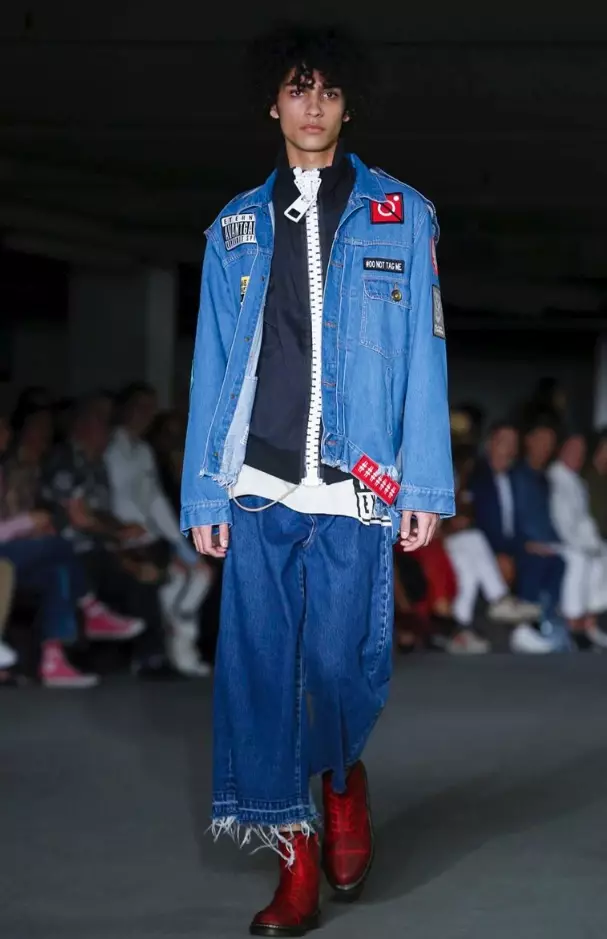 MAISON MIHARA YASUHIRO MENSWEAR SPRING SUMMER 2018 ลอนดอน26