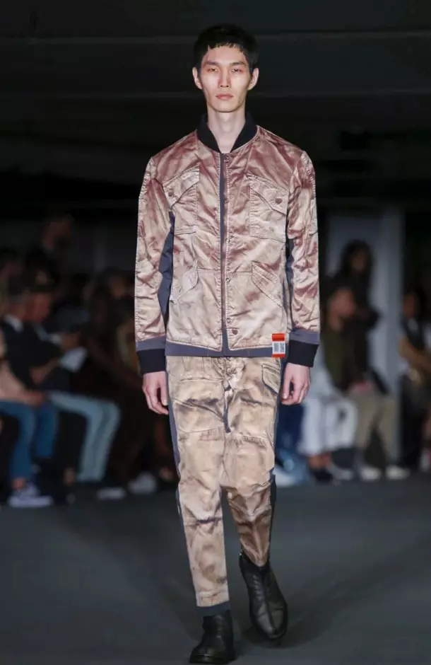 MAISON MIHARA YASUHIRO MENSWEAR Caij Nplooj Ntoos Hlav 2018 LONDON 28