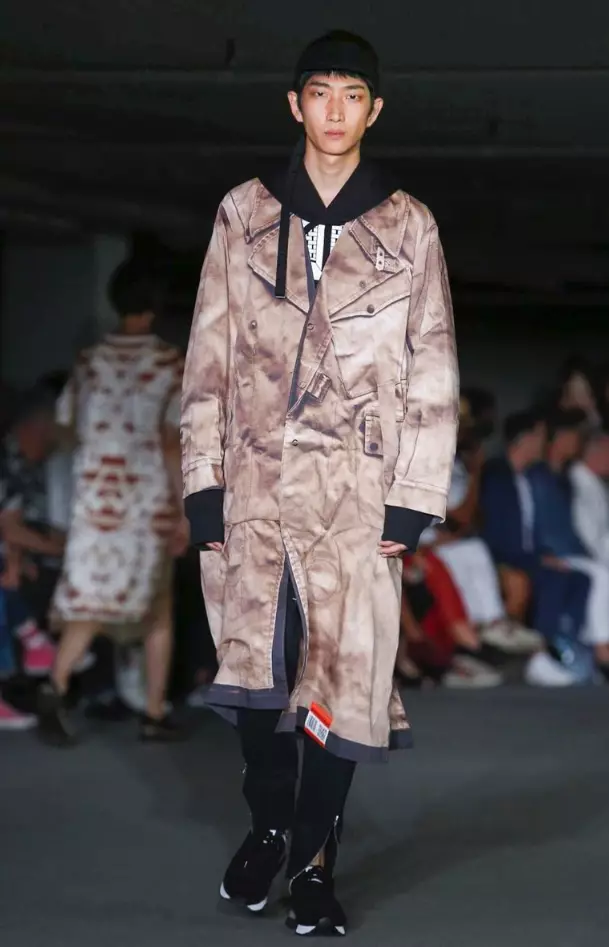 MAISON MIHARA YASUHIRO MENSWEAR אביב קיץ 2018 לונדון37