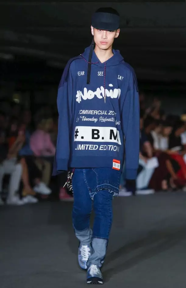 MAISON MIHARA YASUHIRO MENSWEAR SPRING SIMMER 2018 LONDEN42